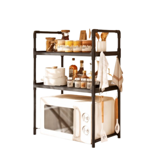 Rack Multifuncional Cozinha e Armazenamento - 2 Andares