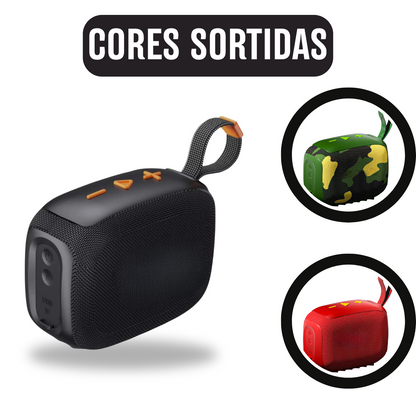 Caixa de Som bluetooth Alça 10W Bivolt - (Cores Sortidas)