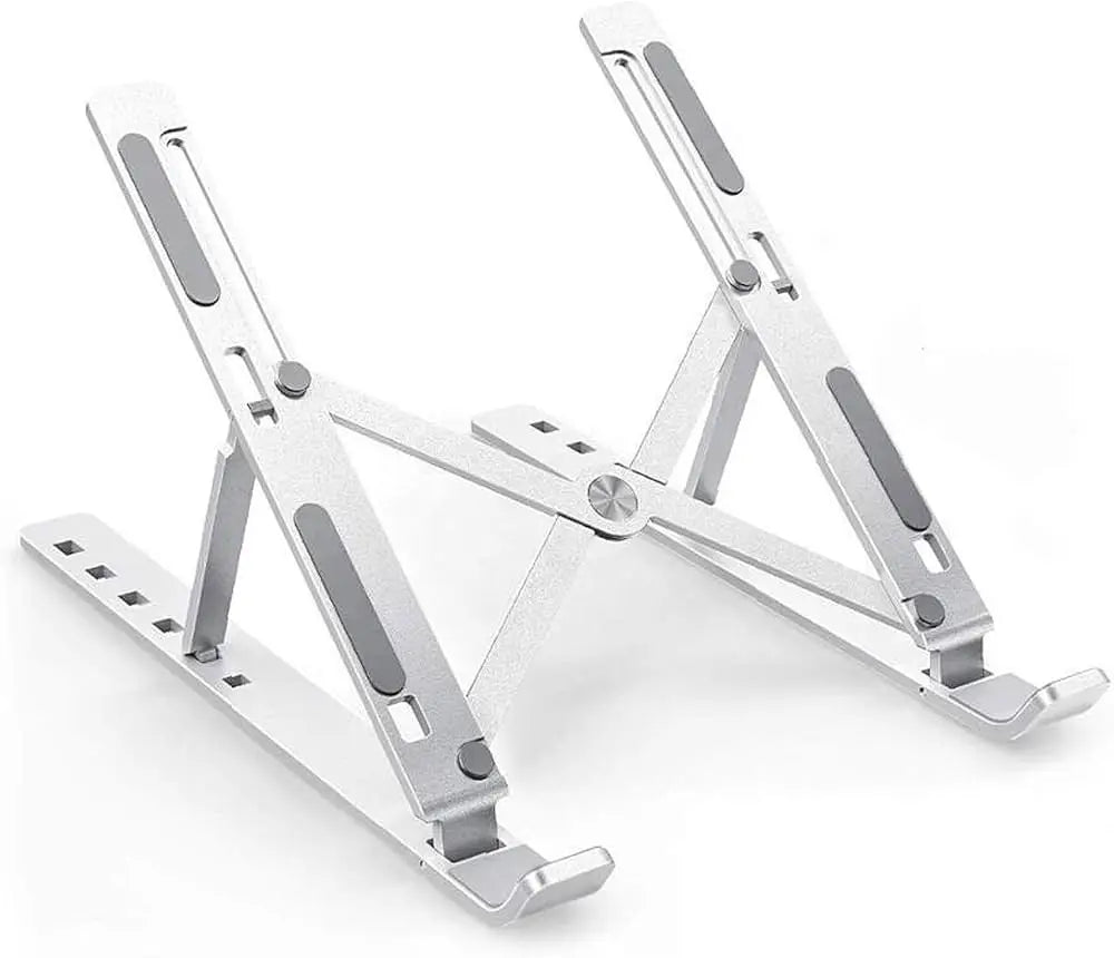 Suporte Dobrável para Notebook — Mais Conforto, Produtividade e Praticidade!
