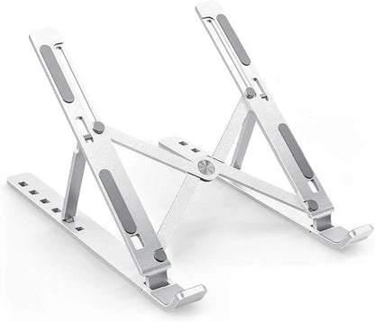 Suporte Dobrável para Notebook — Mais Conforto, Produtividade e Praticidade!