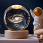 🌌 Luminária de Cristal 3D "Galáxia" — Traga o Universo para Perto de Você