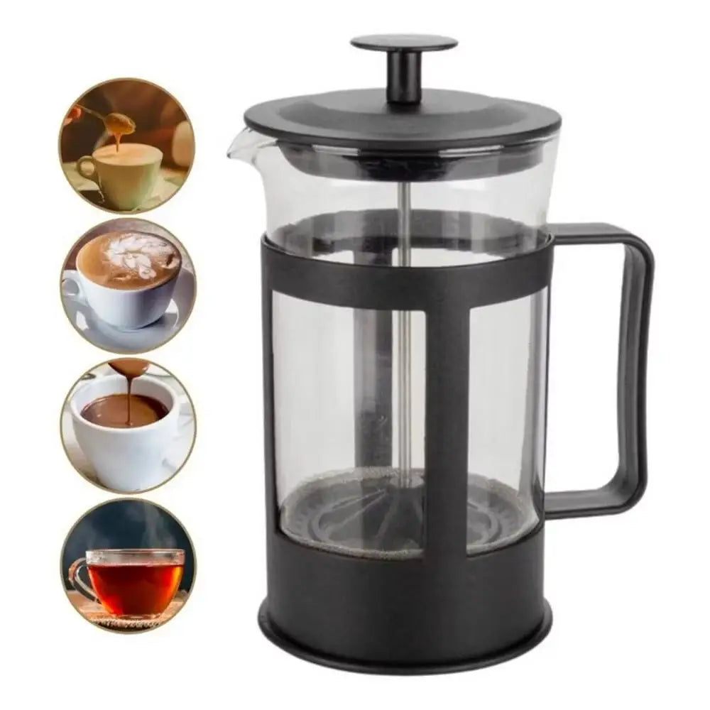 Cafeteira Prensa Francesa 350 ml – Sabor, Aroma e Elegância em Cada Xícara ☕