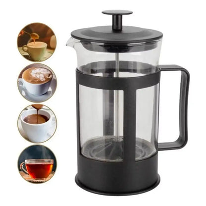 Cafeteira Prensa Francesa 350 ml – Sabor, Aroma e Elegância em Cada Xícara ☕