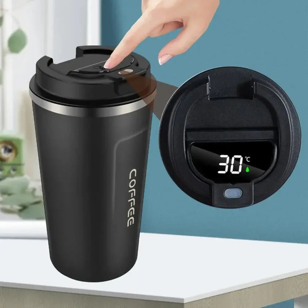 Caneca térmica em aço inoxidável com isolamento a vácuo