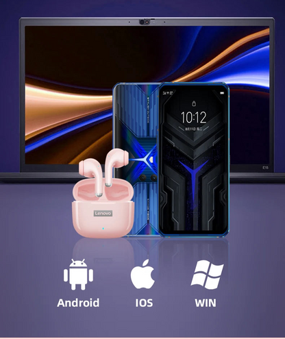 Fone de Ouvido sem fio - Lenovo LP40Pro
