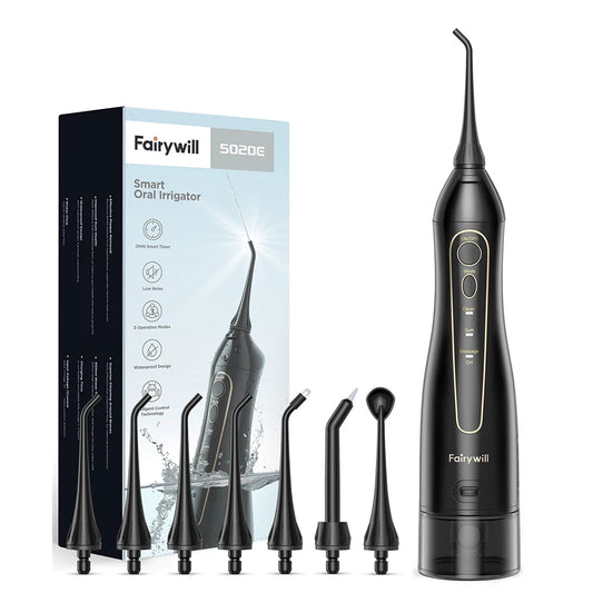 Jateador Oral Elétrico (Bivolt/USB) para limpeza dos dentes e gengiva