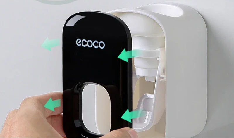 Dispensador automático de pasta de dente