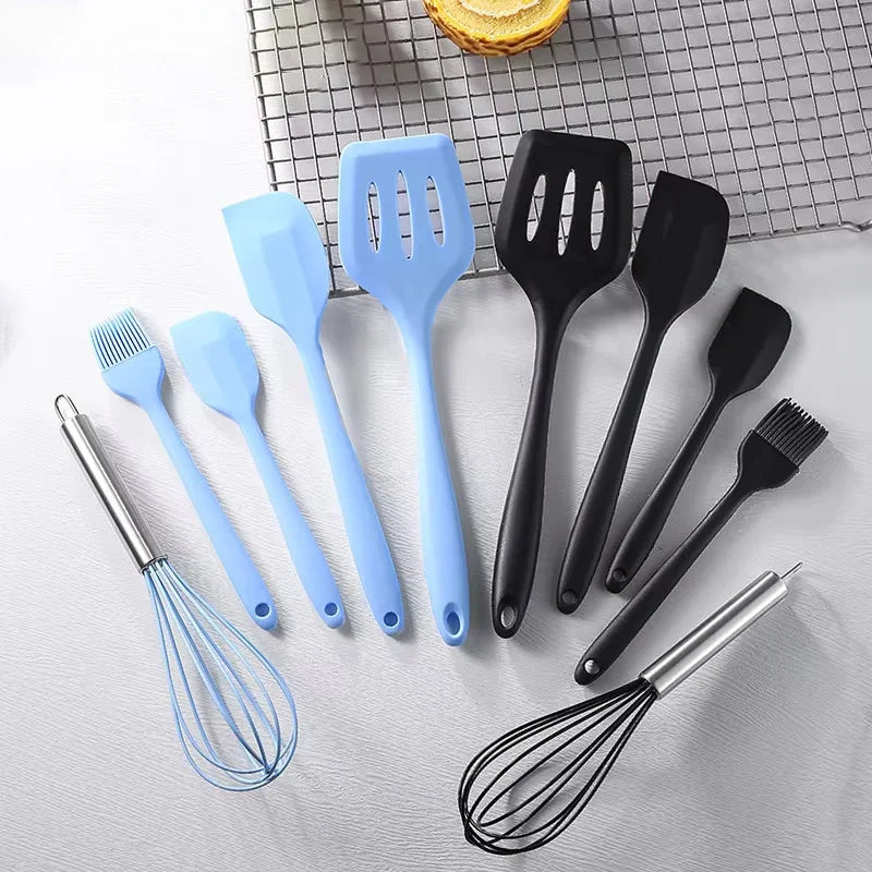 Conjunto de utensílios de cozinha de silicone (5 peças)