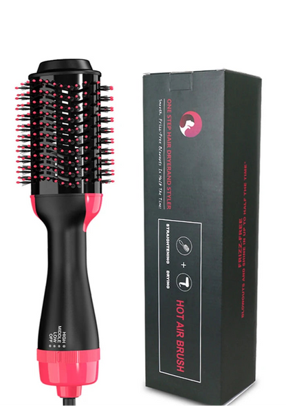 LISAPRO - Escova de Cabelo 3 em 1 (alisa, modela e seca)