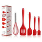 Conjunto de utensílios de cozinha de silicone (5 peças)