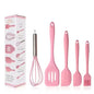 Conjunto de utensílios de cozinha de silicone (5 peças)