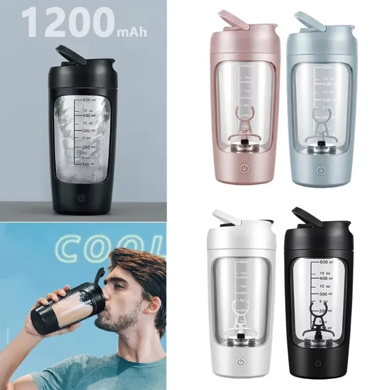 Copo Mixer Automático para shakes com carregamento USB