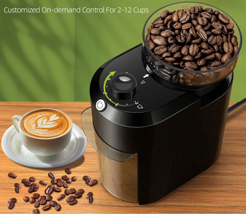 Moedor Elétrico para Grãos de Café